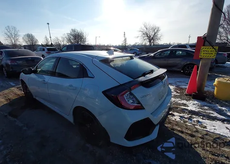 2018 Honda Civic Ex из США, поврежденный, VIN SHHFK7H58JU216872